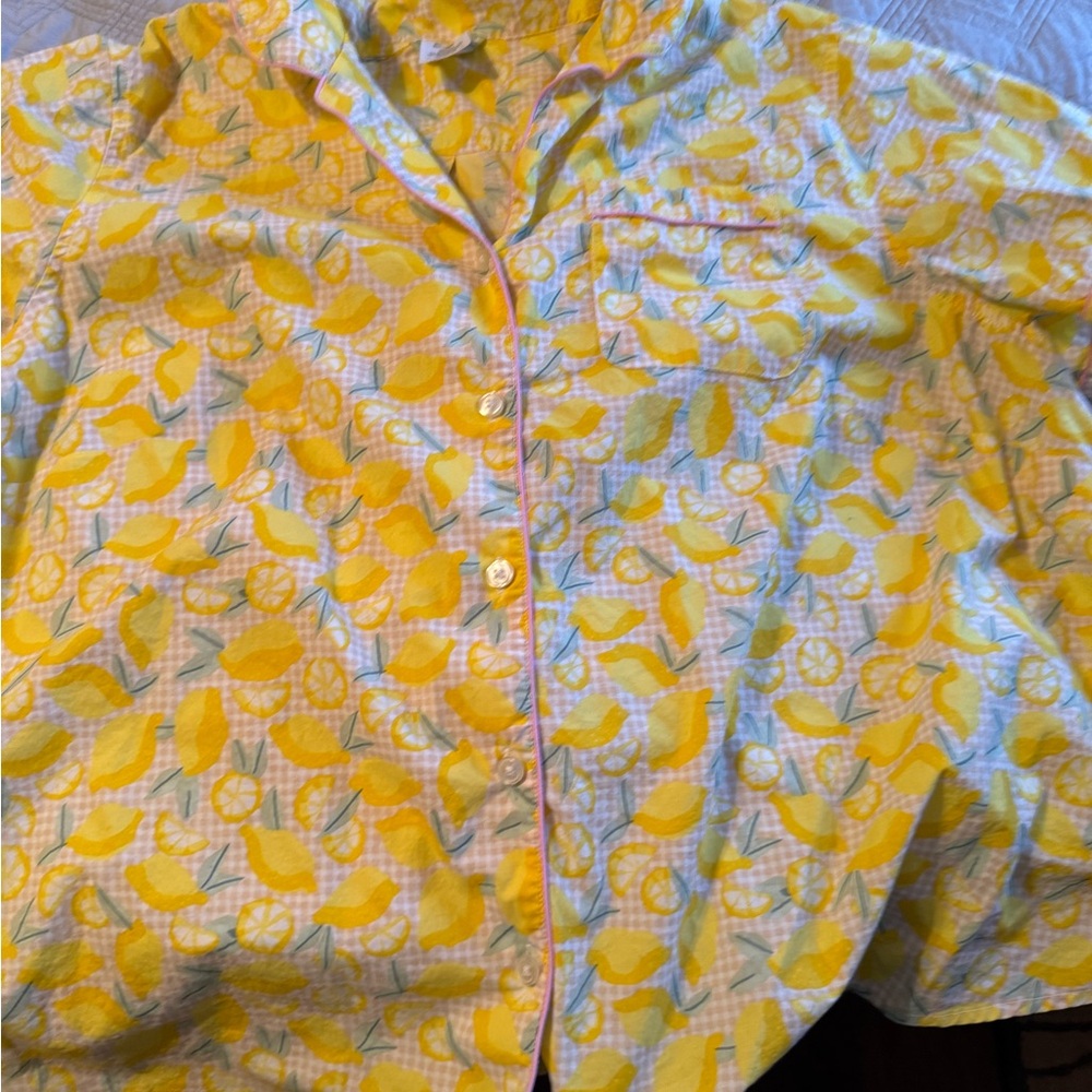 Lemon Lands End Pj top 3x